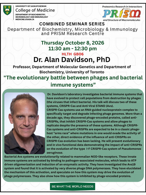 poster with seminar details