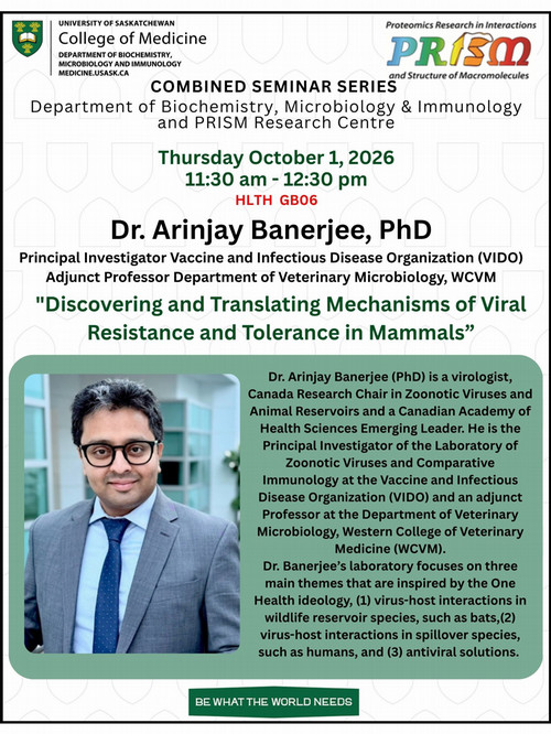 poster with seminar details