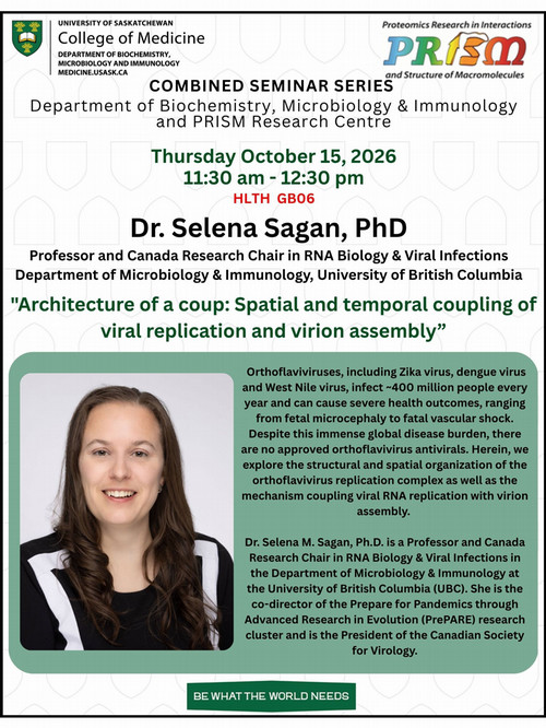 poster with seminar details