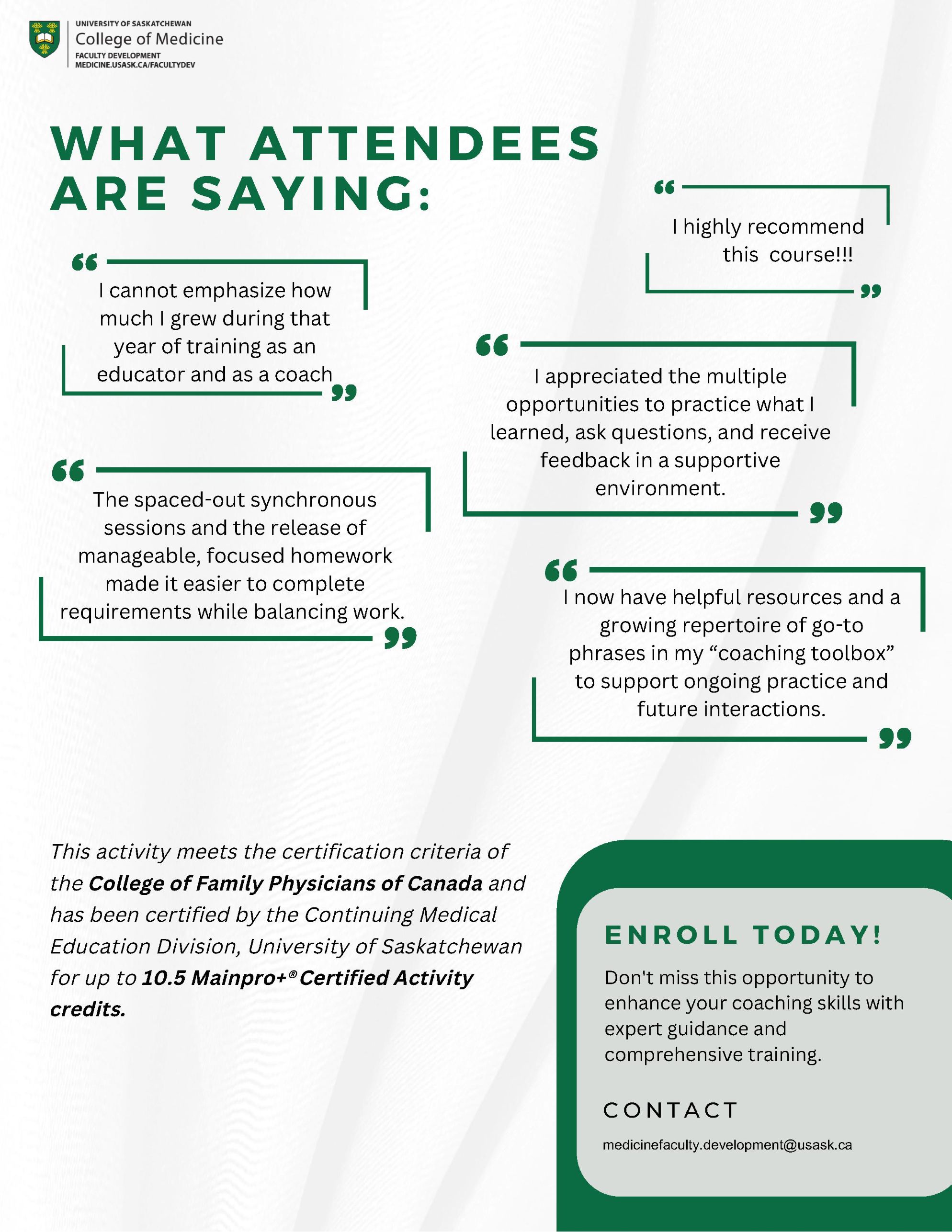 Coaching skills Poster Continuted