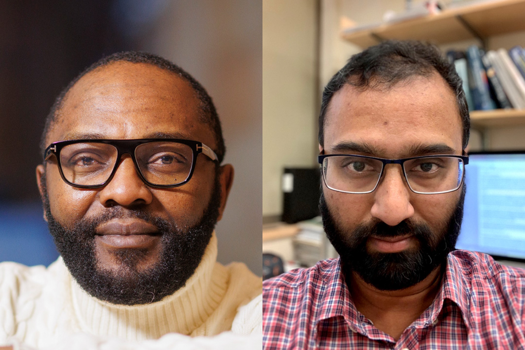 Dr. Humphrey Fonge (PhD) and Dr. Maruti Uppalapati (PhD) with the College of Medicine received $979,200 for their research project to develop new diagnostics and therapeutics for pancreatic and ovarian cancer. (Photos: Submitted)
