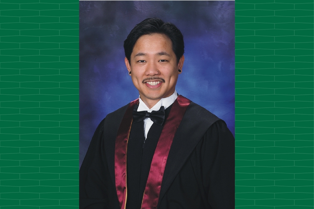Henry Francisco (MPT'24) is a physical therapist at St. Paul's Hospital in Saskatoon. (Photo: David Stobbe)