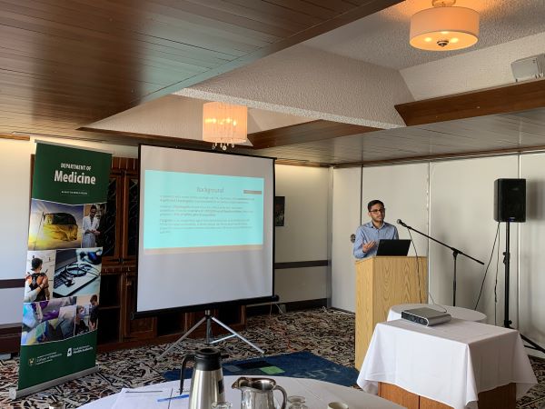 Presentation at the Department of Medicine Faculty Research Day,