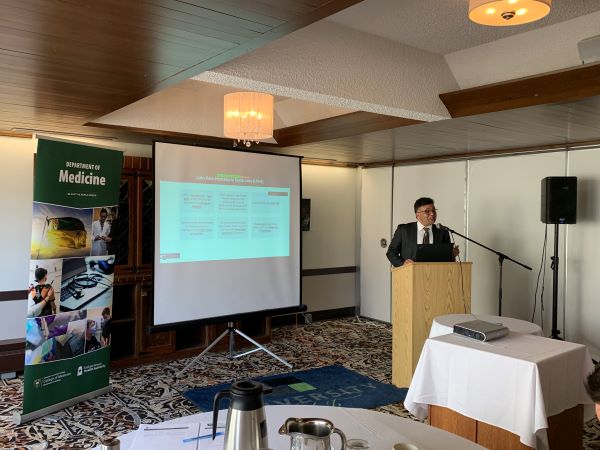 Presentation at the Department of Medicine Faculty Research Day,