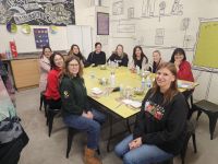 Group photo of Department of Medicine administrative staff.