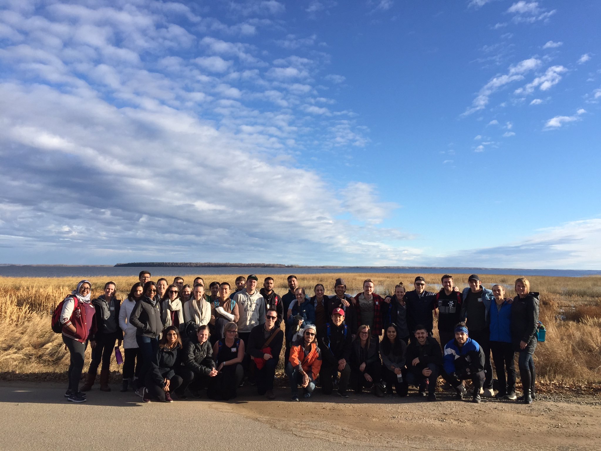 Corey Ziegler was one of a group of medical students that were part of a recent #SMARoadmap trip to northern Saskatchewan communities to learn more about rural and remote health care. (Photo via Saskatchewan Medical Association on Twitter.)