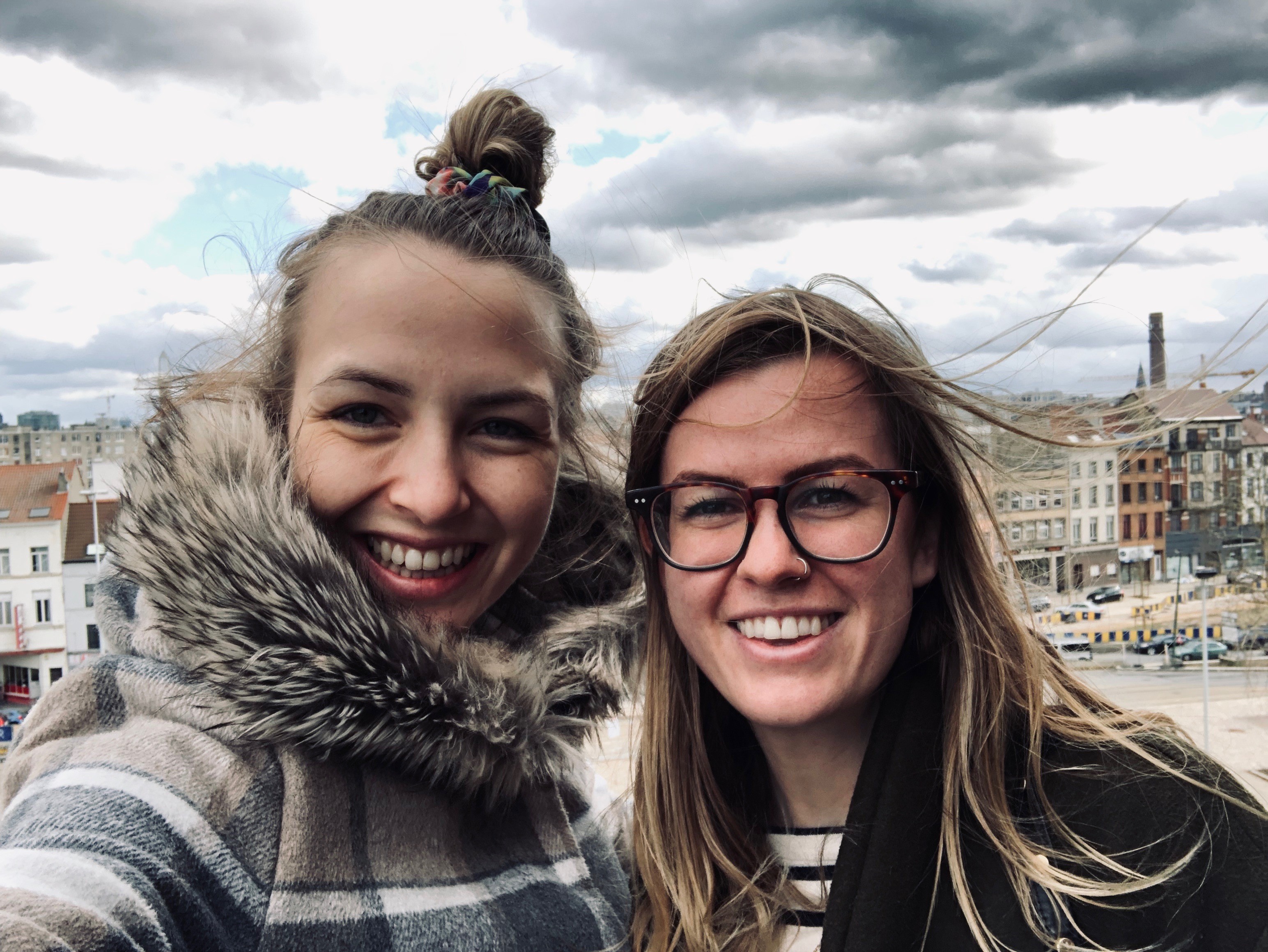 Second year medical students Hope Fast and Cadence MacPherson travelled to Belgium in March to present their dean's summer research project at the Third International Conference on End of Life Law, Ethics, Policy, and Practice. 
