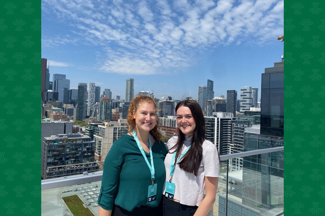 Jessica Fisher and Jadyn Lennea are third-year medical students at the USask College of Medicine. (Photo: Submitted)