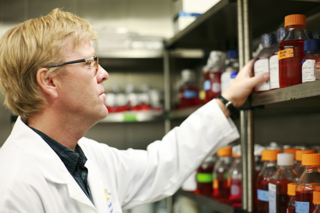 Pathologist and biochemist Dr. Ron Geyer (PhD)