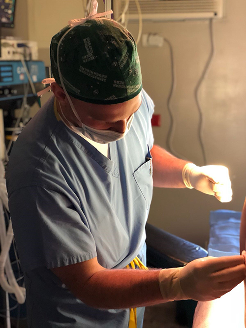 Dr. Ryan Pikaluk (MD) is an assistant clinical professor in the USask College of Medicine Department of Anesthesiology. (Photo: Submitted)
