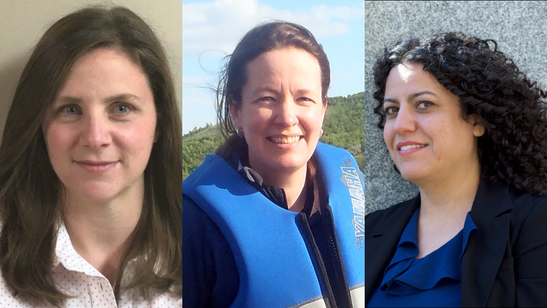 Drs. Jenny-Lee Thomassin (left), Helen Baulch (middle) and Asmahan AbuArish (right). (Photos: Submitted)