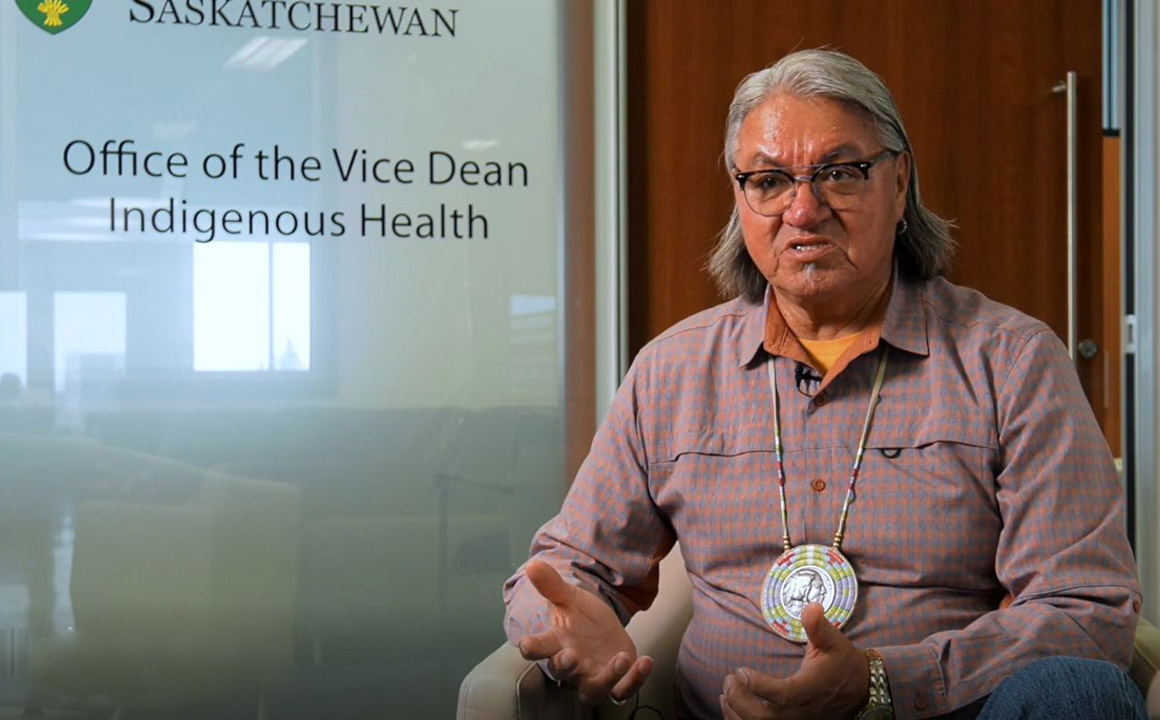 Harvey Thunderchild is the cultural coordinator in the Office of the Vice-Dean Indigenous Health and Wellness at the College of Medicine.