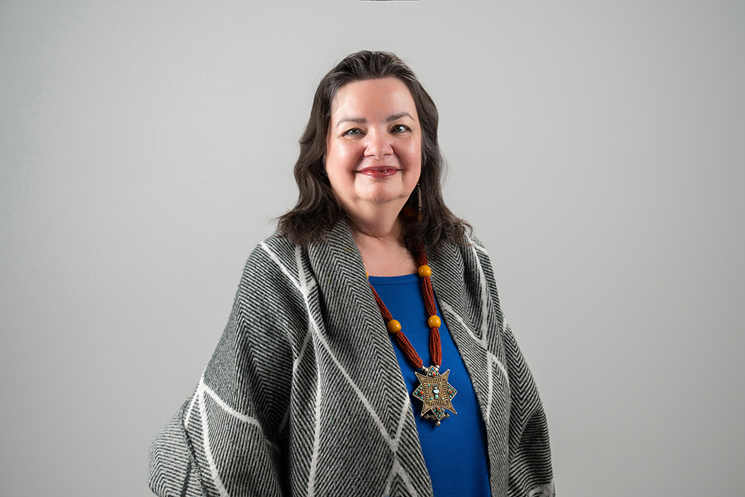 Elder Sharon Jinkerson-Brass is a member of Key First Nation in Saskatchewan and has been an integral member of the pewaseskwan Indigenous Wellness Research Group at USask. (Photo: Submitted)