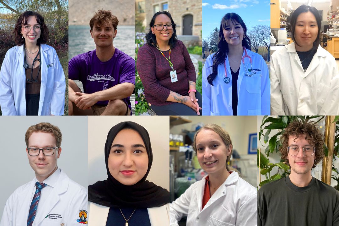 Top row, left to right: Sam Bundus, Kevin Entwistle, Terri Thunder, Michelle Desjarlais, Jian Park; Bottom row, left to right: Michael Thorpe, Mahrukh Masood, Allison Novecosky and Justin Klassen (Photos: Submitted)