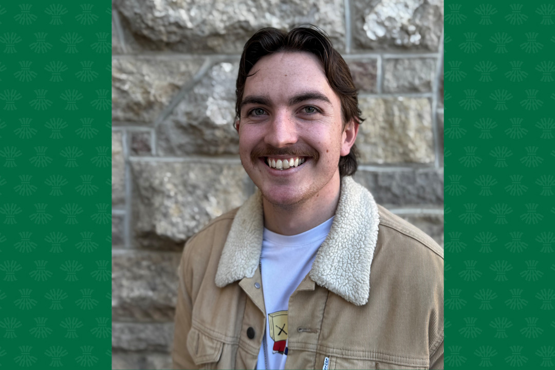  Jack Walther is a fourth-year undergraduate student pursuing an honours biomedical neuroscience degree at the University of Saskatchewan. (Photo: Jen Quesnel)
