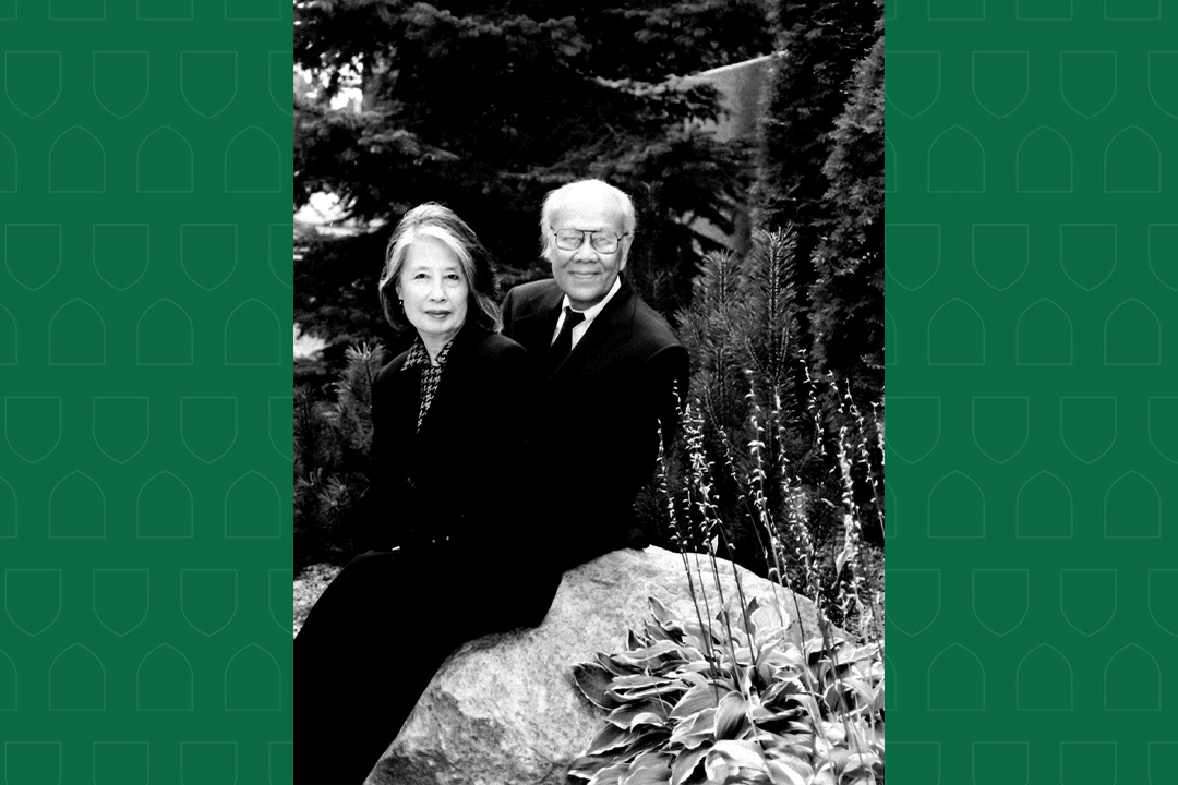 (L to R): Drs. Suzanne Yip (MD'60) and Ivan Jen (MD'60) are alumni and long-time donors to the College of Medicine. (Photo: submitted)