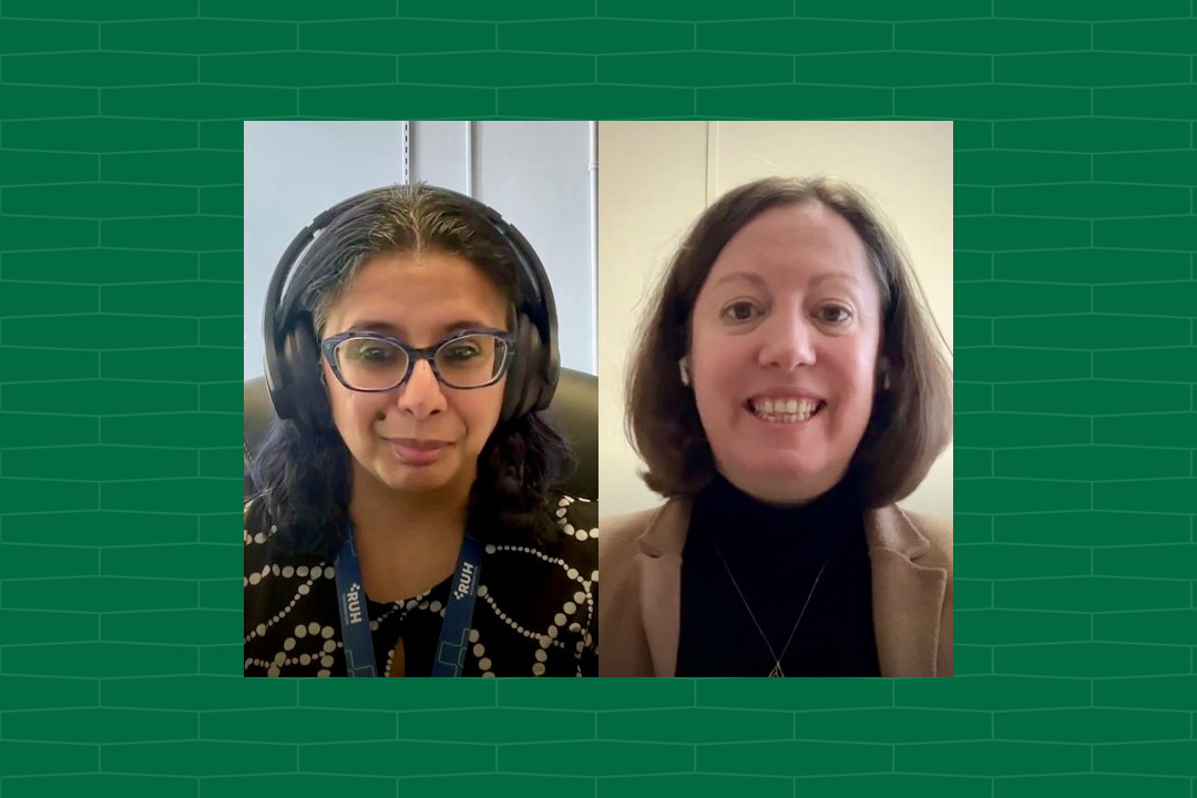 From left: Drs. Sarah Tehseen (MD) and Katie Felton (MD) are assistant professors USask's College of Medicine and are running a phase 3 drug trial for teens with a rare blood disorder.