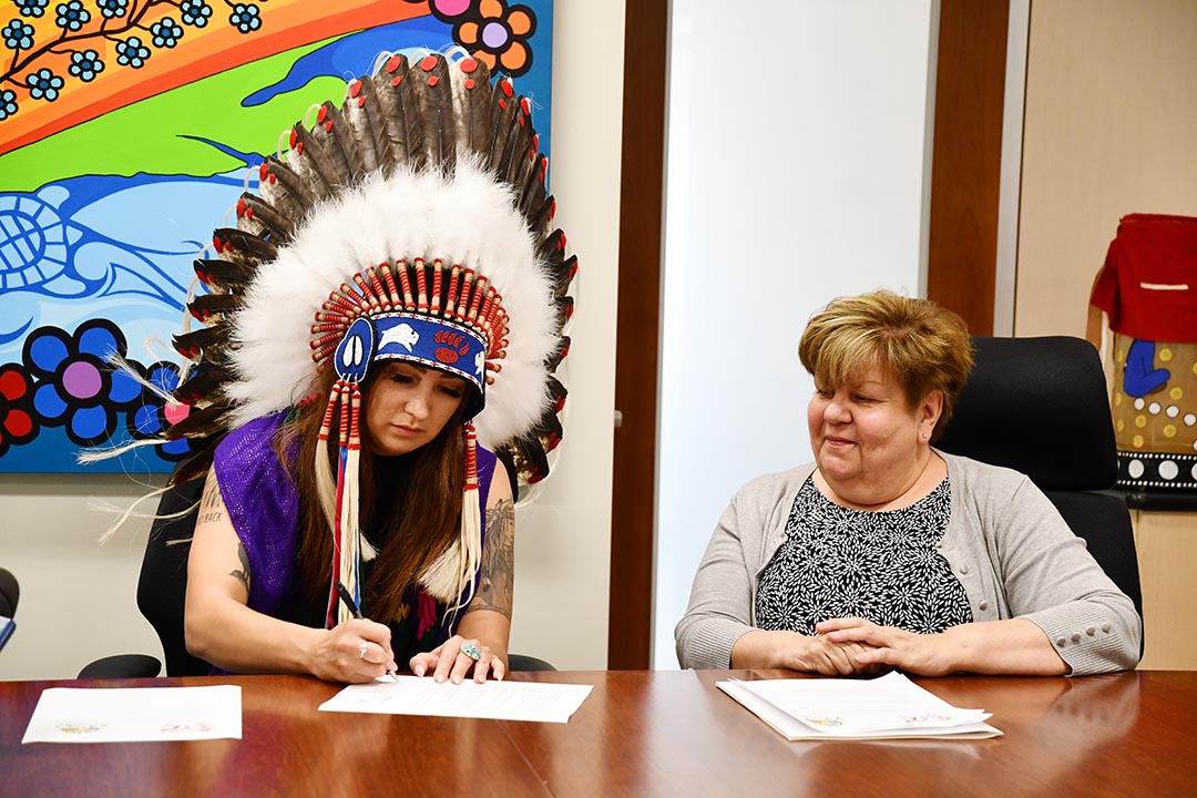 Dr. Alexandra King (MD, FRCPC), Cameco Chair in Indigenous Health and Wellness, co-leads pewaseskwan in its research. (Photo: University of Saskatchewan)