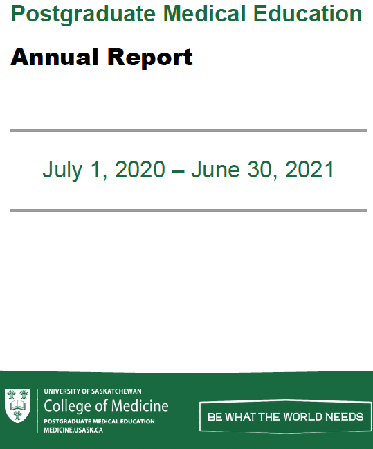 PGME Annual Report 2020-2021