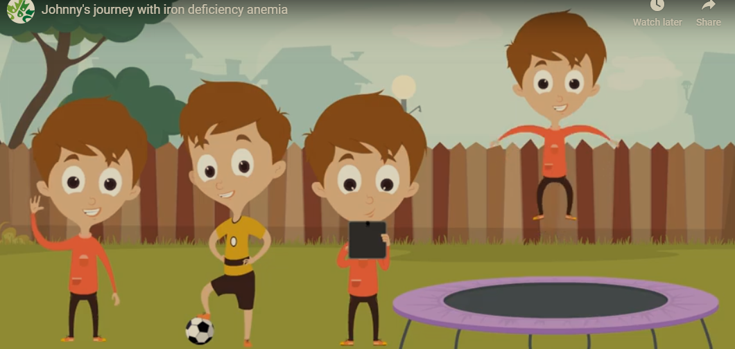 We created an animated video to help pediatric patients and their caretakers understand iron deficiency anemia. The video is also part of a CIHR video competition. The video with the most likes on YouTube will be declared the winner. 